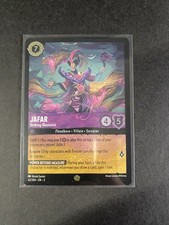 Disney Lorcana Jafar Striking Illusionist 42/204 COLD FOIL NM Into the Inklands