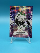 24-25 Upper Deck ice / ROOKIE  / mavrik bourque # 129 purple ￼