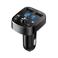 Bluetooth 5.0 Car Wireless FM Transmitter Adapter 2USB PD Charger AUX Hands-Free