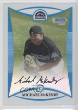 2008 Bowman Chrome Prospects Refractor 3/599 Michael McKenry #BCP45 0c4