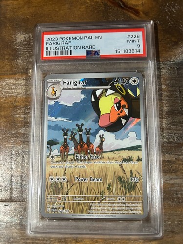 Farigiraf graded PSA 9 for sale on eBay