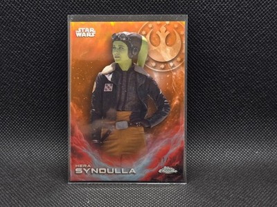 2025 Topps Chrome Star Wars Hera Syndulla #CE-26 Costco Exclusive 1/25