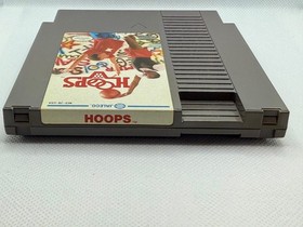 Hoops (Nintendo Entertainment System, 1989) NES Basketball Game w/ Nintendo Case