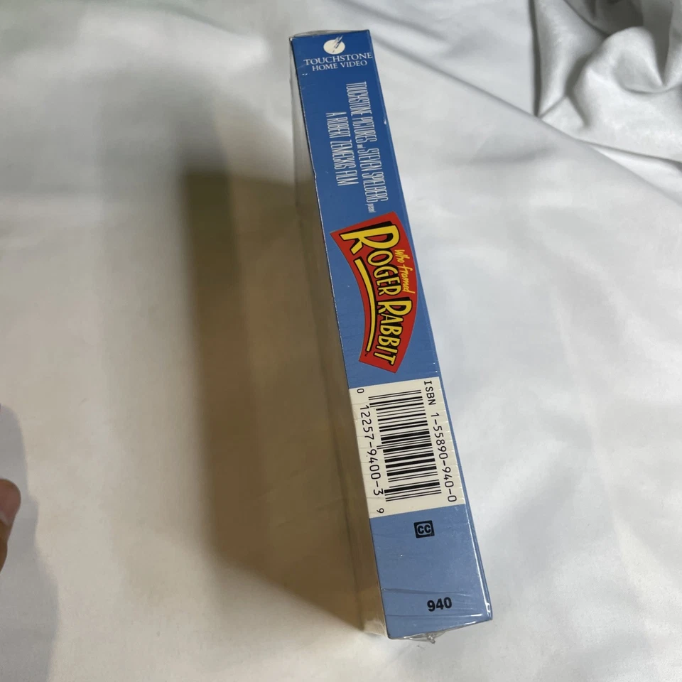 Brand New Sealed! Who Framed Roger Rabbit (VHS, 1997) Vintage - Image 3 of 4
