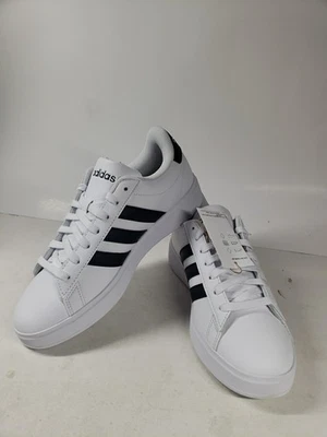 Size 8.5 - Adidas Grand Court 2.0 White Black W - Image 1 of 4