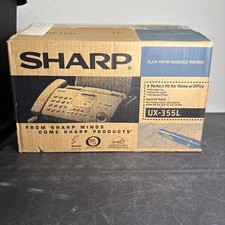 SHARP UX-355L Fax Machine Plain Paper Facsimile Machine Home/Office New In Box