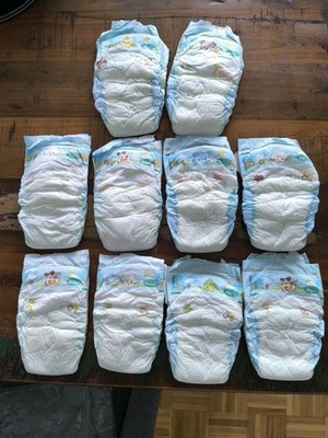 13x VINTAGE PAMPERS Windel Größe 2 3 4 5  Baby Dry NEU ca. 2012