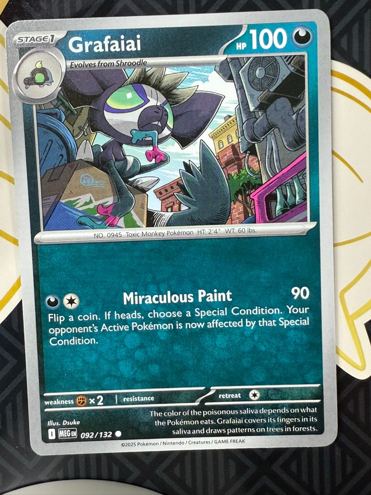 Pokemon - Mega Evolutions Grafaiai 092