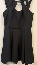Betsey Johnson Women’s Black Dress with Zip Back Size Medium (See Measurements)