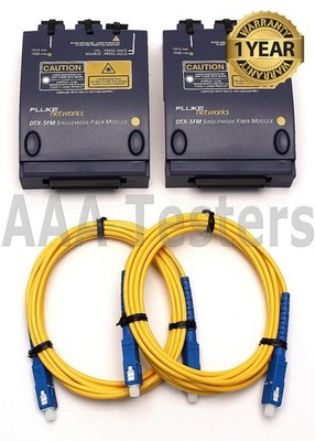 Fluke DTX-SFM SM Fiber Modules For DTX-1200 DTX-1800 DTX SFM 1200 1800