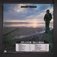 JIMMY WEBB: el mirage ATLANTIC 12" LP 33 RPM