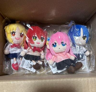Bocchi the Rock! Kessoku Band Puppet Charm Mascots Full Set of 4 From Japan New