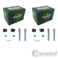 2X Frenkit FÜHRUNGSHÜLSEN-SATZ Bremssattel Hinten Vorne Passend FüR Chevrolet HH