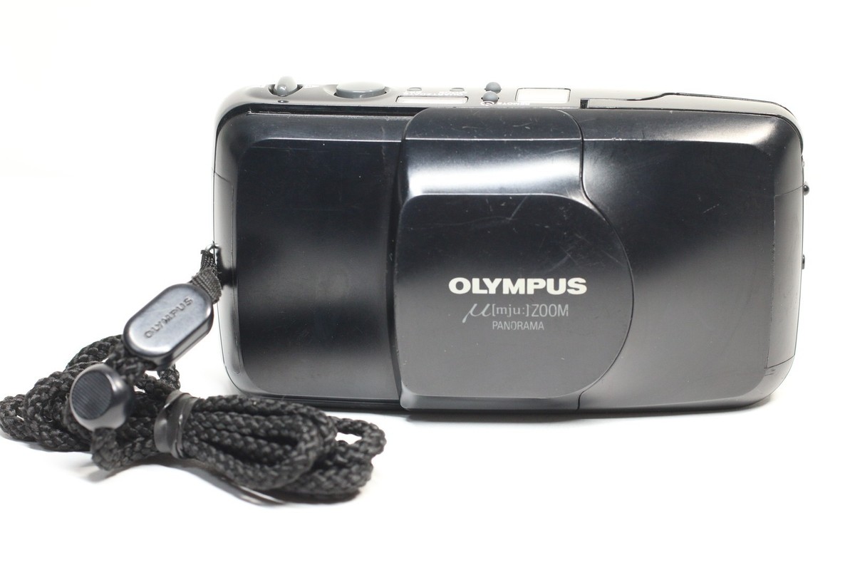 Olympus μ mju ZOOM Panorama Point & Shoot 35mm Film Camera From