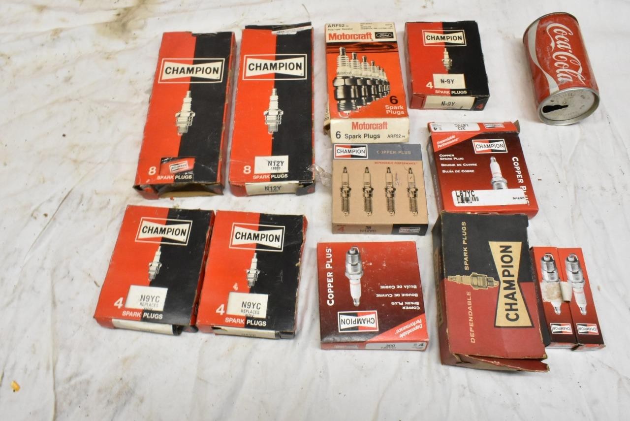 Dozens of New Spark Plugs Champion N12Y N9YC N12YC N-9Y ARF52 N9YC L87YC