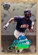 1999 Fleer Ultra PLATINUM MEDALLION #44 Otis Nixon Twins RARE PARALLEL /99