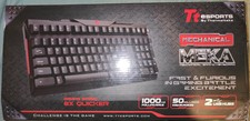 TTESPORTS TASTIERA MECCANICA GAMING MEKA ITALIANO CHERRY MX BROWN