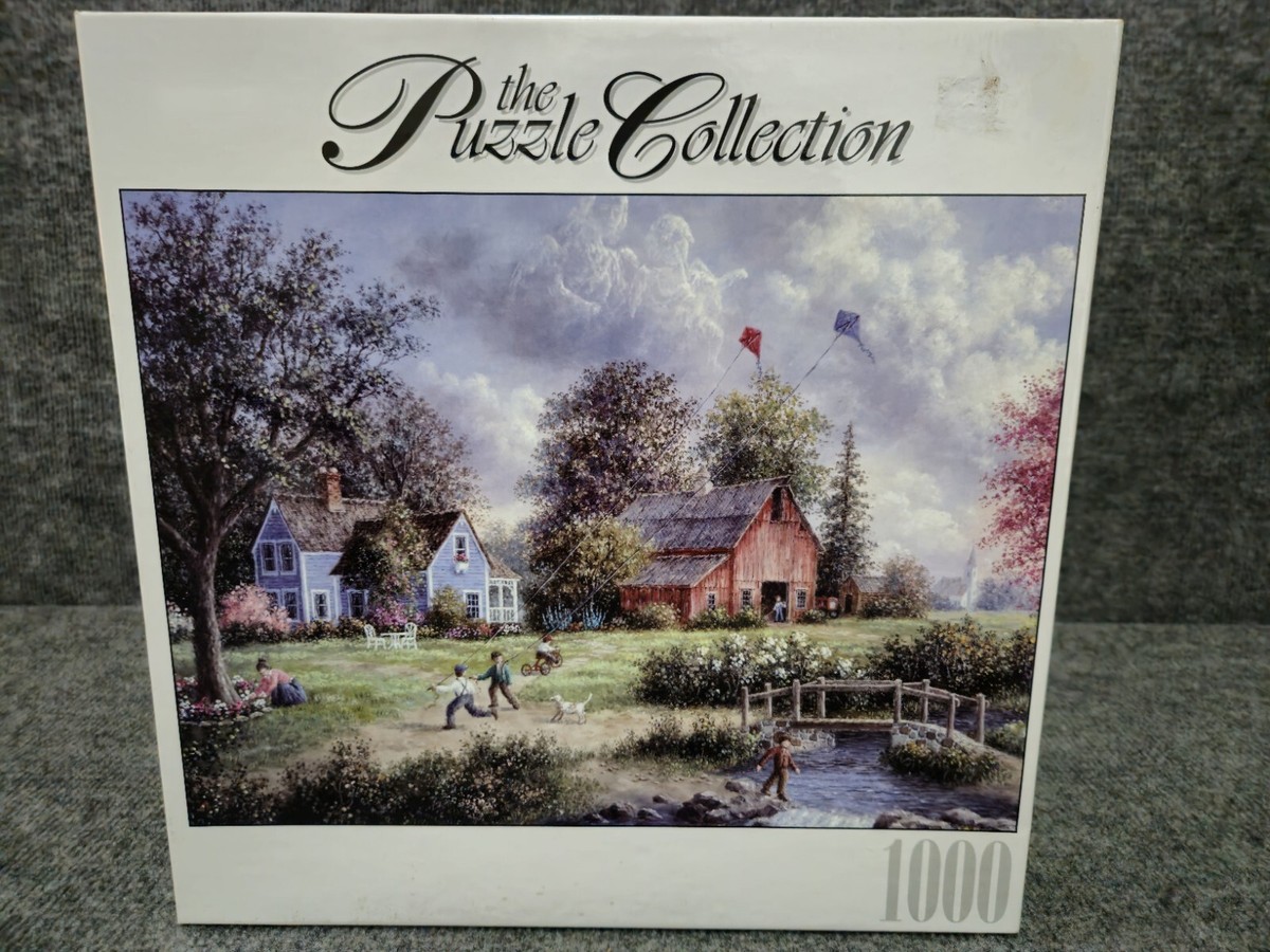 Vintage RoseArt The Puzzle Collection 1000 Piece Puzzle FLYING THE