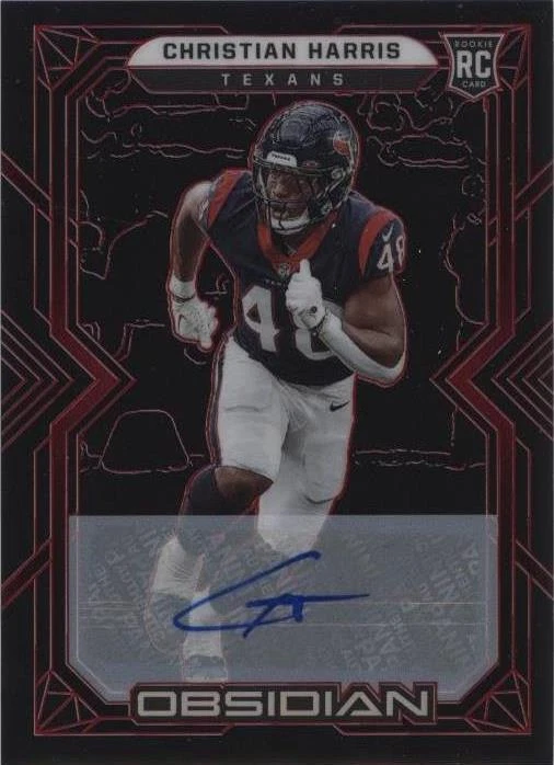 Electric Etch Red Autographs