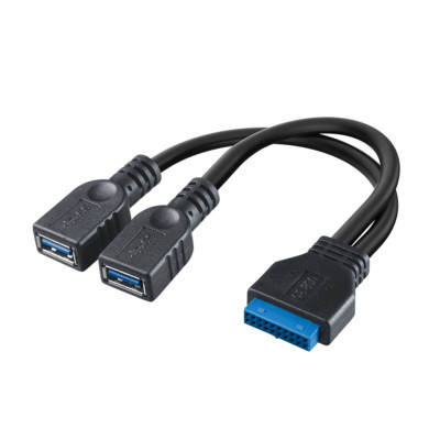 Akasa AK-CBUB09-15BK USB3.0 Internes Adapterkabel