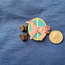 DISNEY PIN 167186 Purple Carousel Horse Mary Poppins 60th Anniversary