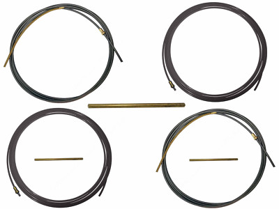 Kohle Teflonseele 3-4-5 m 0,6-1,6mm PA Seele MIG/MAG Graphitseele Kombiseele VA