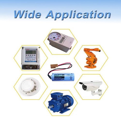 25X BR-AG 3V 1800mAh Batteria PLC Batteria CNC Batteria Non Ricaricabile con Spina. - Foto 6 di 6
