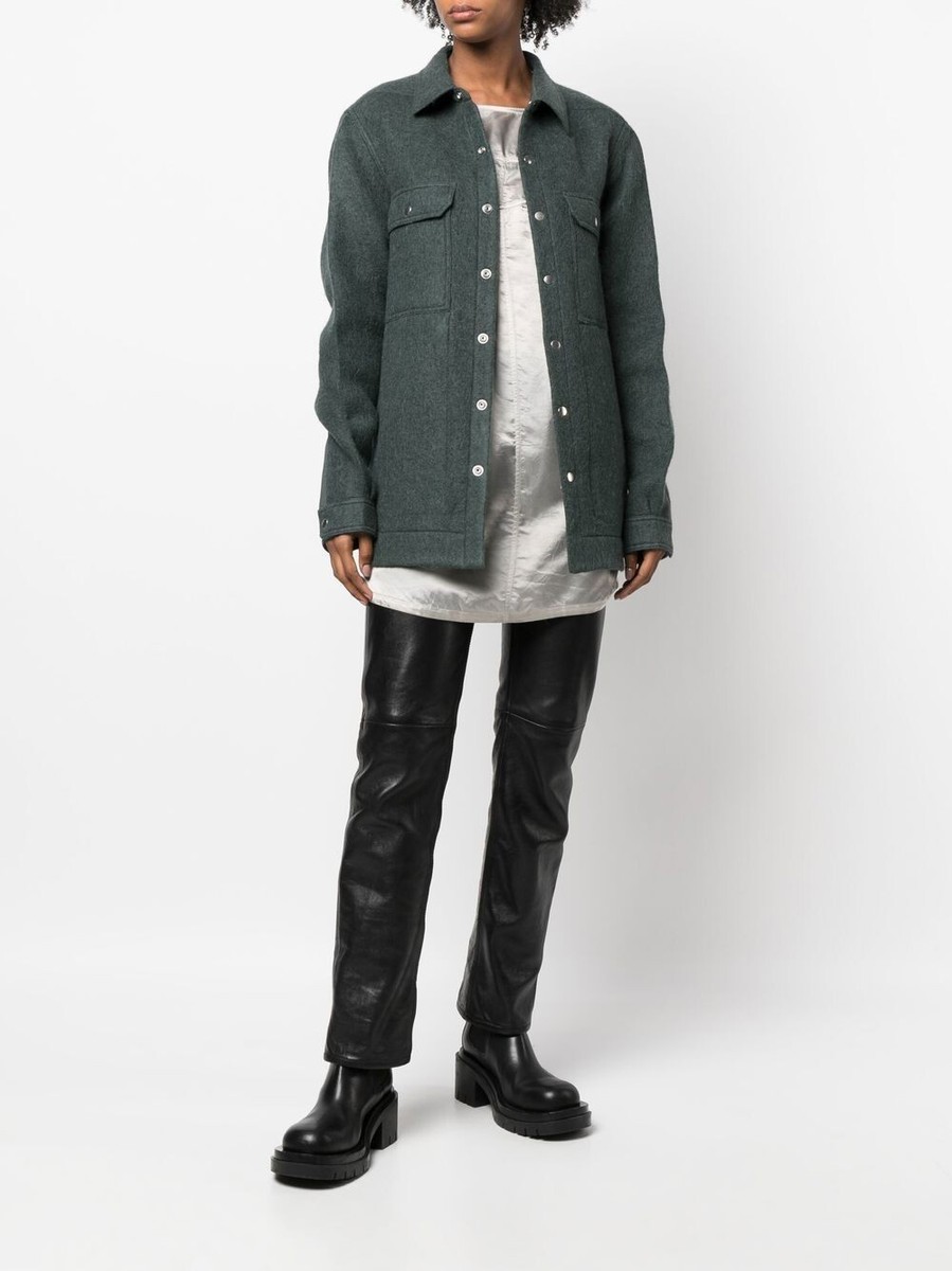 22aw STROBE Rick Owens OUTERSHIRT レザー 48|ジャケット 22aw STROBE Rick Owens OUTERSHIRT レザー 48|ジャケット
