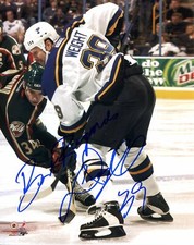 Doug Weight  Autographed 8x10 St. Louis Blues   # S243