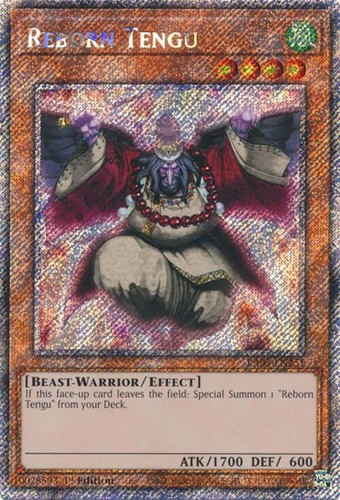 Monster Reborn alt art QCAC-JP023 Quarter Century Secret Rare