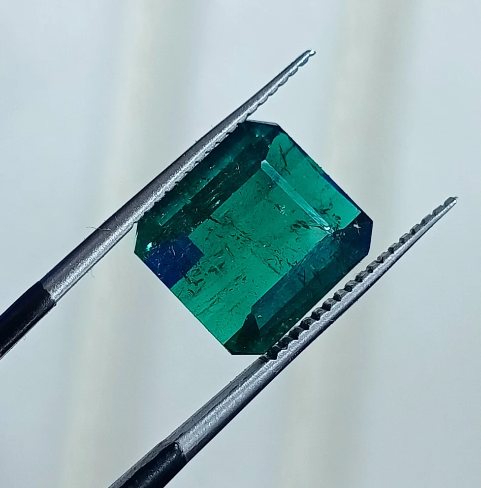 6 Carat Natural Cut GreenBlue Color Tourmaline Loose Gemstone From Afghanistan - Image 2 of 4