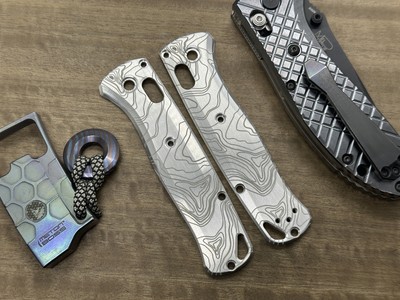 TOPO Aerospace Aluminum Scales for Benchmade Bugout 535