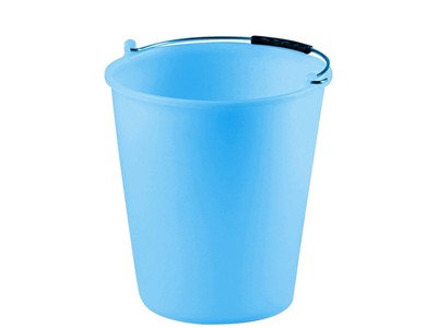 Stefanplast 9 Liters Blue Politene Bucket Without Edge