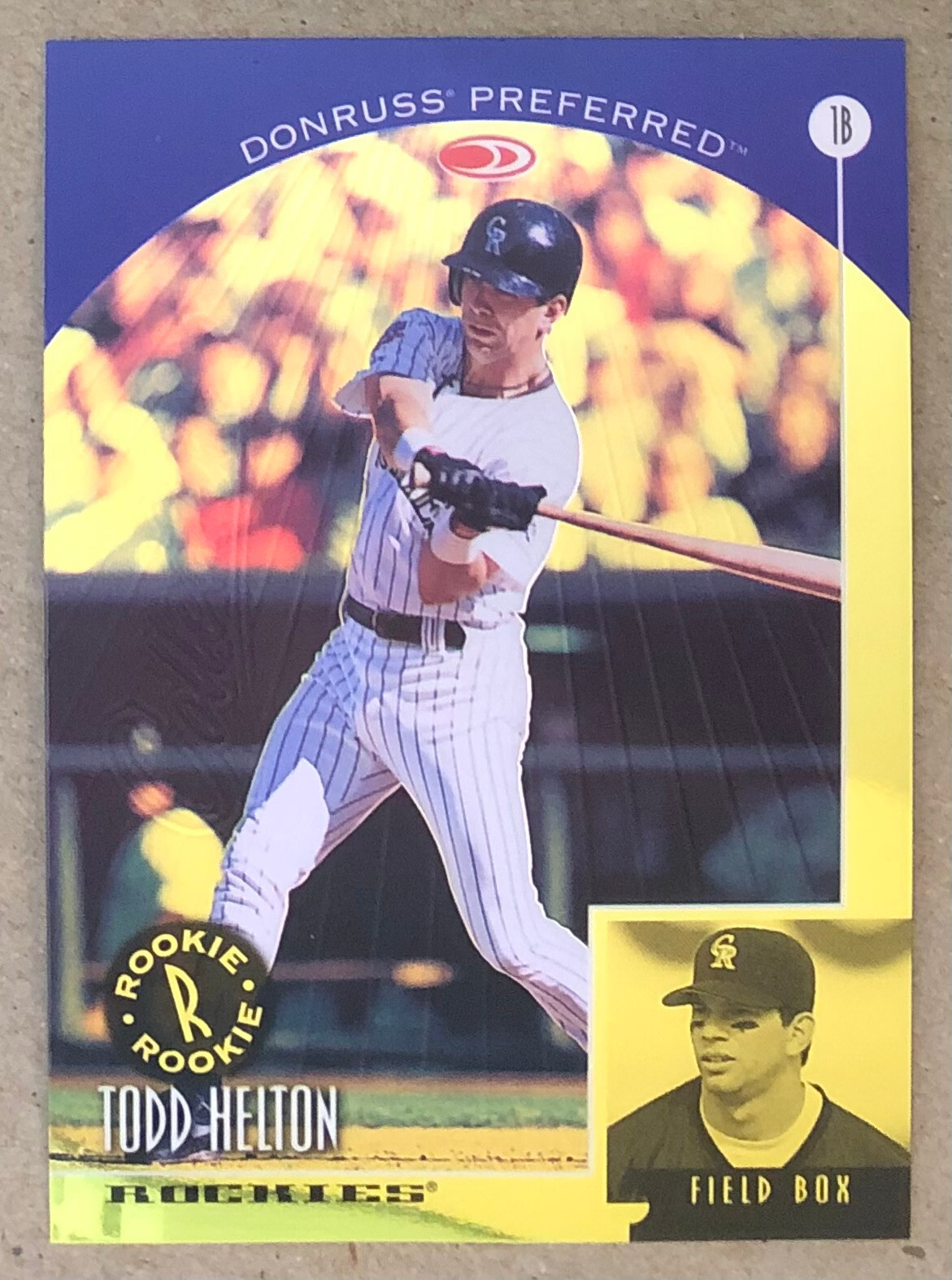1998 Donruss Collections - Preferred - Todd Helton - #690 - Rockies - NrMt-Mt