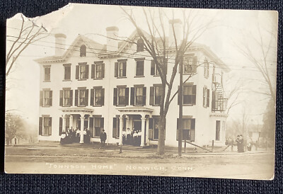 NORWICH CT JOHNSON HOME, RESIDENTIAL CARE FACILITY RPPC Connecticut postcard