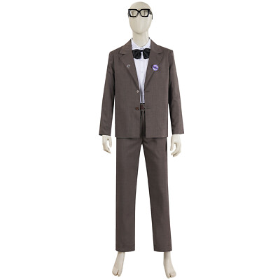 Cosplay Up Old Carl Fredricksen Kostüme Brillen Halloween Fancy Kleid Anzüge