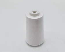 One Spool Of High Quality Sewing Machine Thread Cone T27 S/2 6000 Yards White