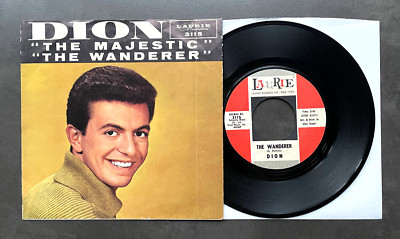 7'' Dion - The Wanderer - US Laurie w/ Pic