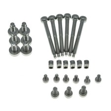 Whole Set Saddle Screws Lock Nut String Lock Screws Insert Blocks for Floyd Rose
