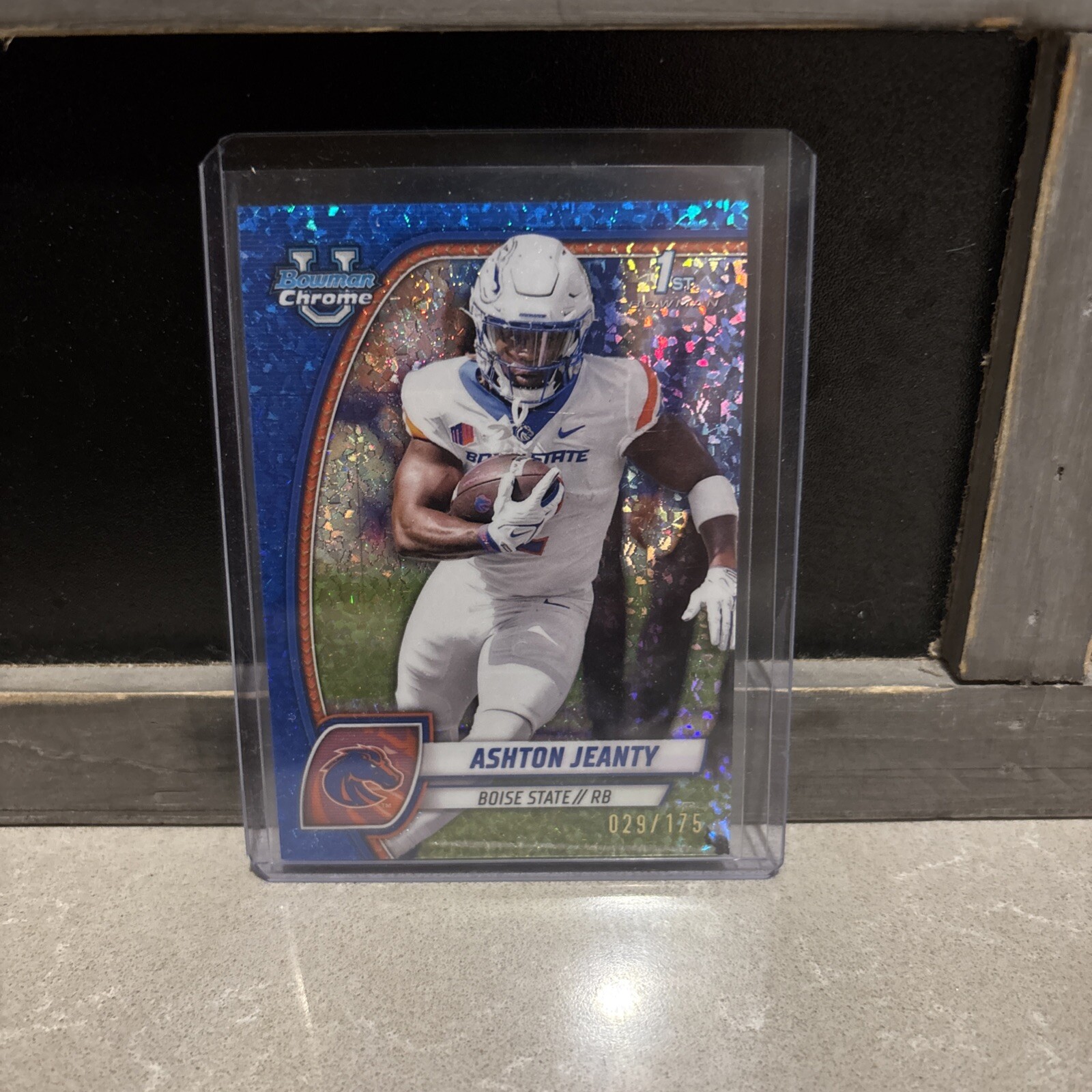 2024 Bowman U Chrome #17 Ashton Jeanty Blue Mini Diamonds 29 /175 Refractor 1st