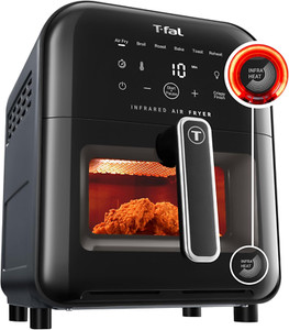 T-Fal Friteuse à Air Infrarouge, Technologie Infrarouge Premium, 7-en-1, 6L/6,3 QT, Pas de-