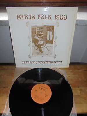 Jean-Luc Jauny Mass Devia ''Paris Folk 1900'' LP Expression Spontanée ES 59 FRANCE