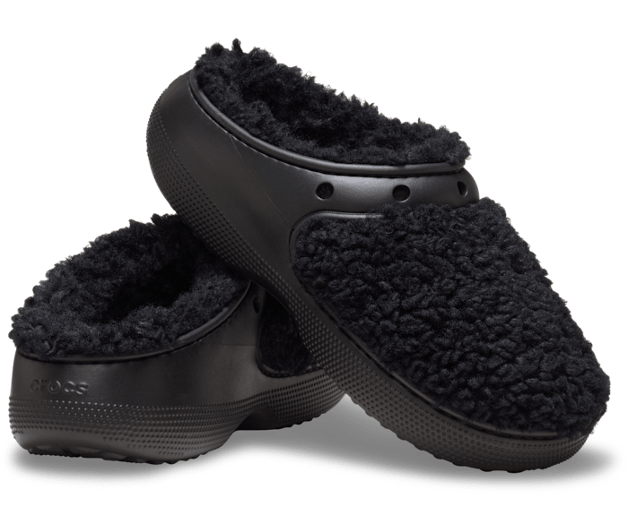Crocs The Thing Black Clogs Men's Size 13 Limited Edition Cozy