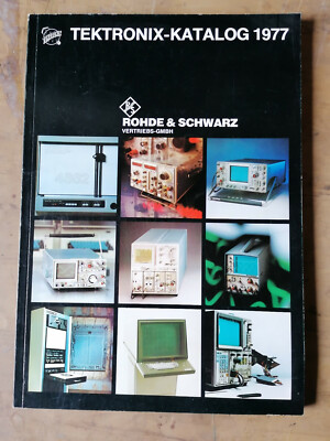 Rohde & Schwarz Tektronix Katalog 1977 Catalog