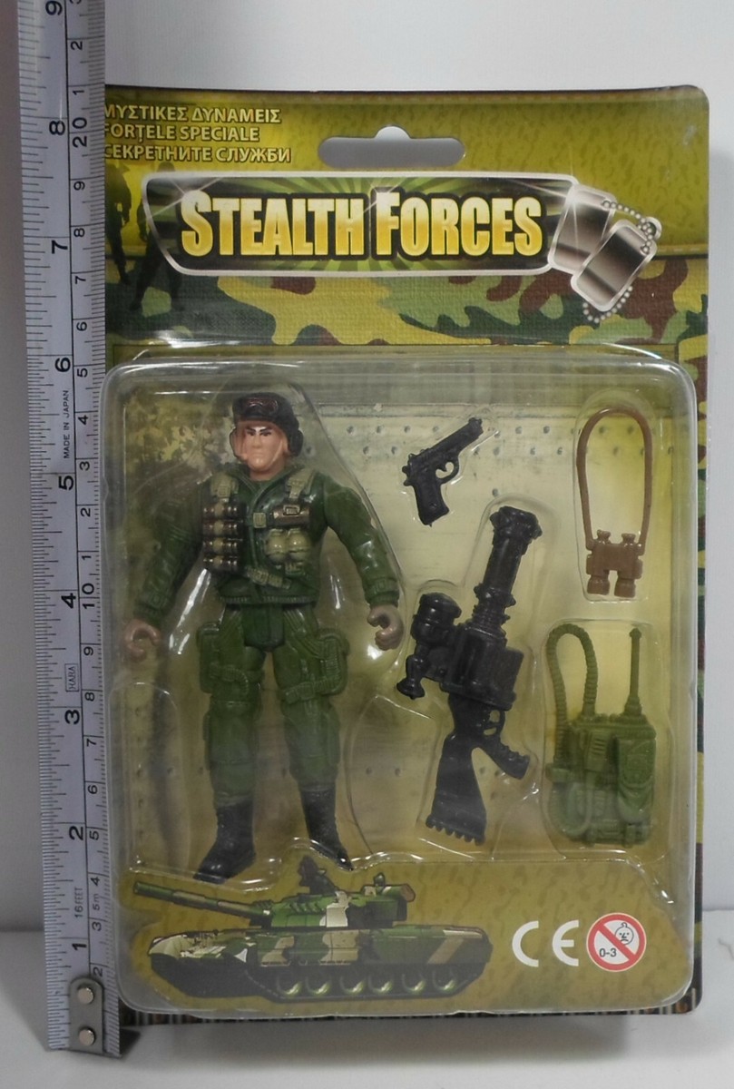 LANARD CHAP MEI MILITARY STEALTH FORCES SOLDIER ACTION FIGURE w