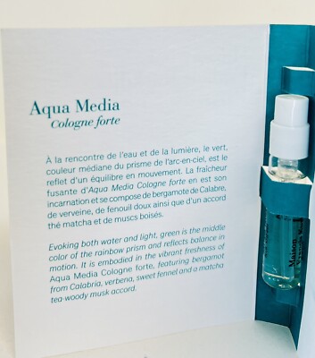 MAISON FRANCIS KURKDJIAN Paris Aqua Media Cologne Forte  2ml  Spray, NEW