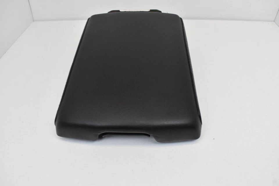 Cadillac STS 2006-2008 consola central cuero negro tapa reposabrazos OEM (ébano) Foto 2 de 4