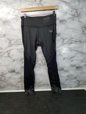 BCBG Max Azria Womens Black High-Waist Leggings Medium 118  D B5