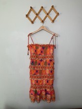 NWT Women’s Farm Rio Cotton Summer Sun Coral Mini Dress SZ XL