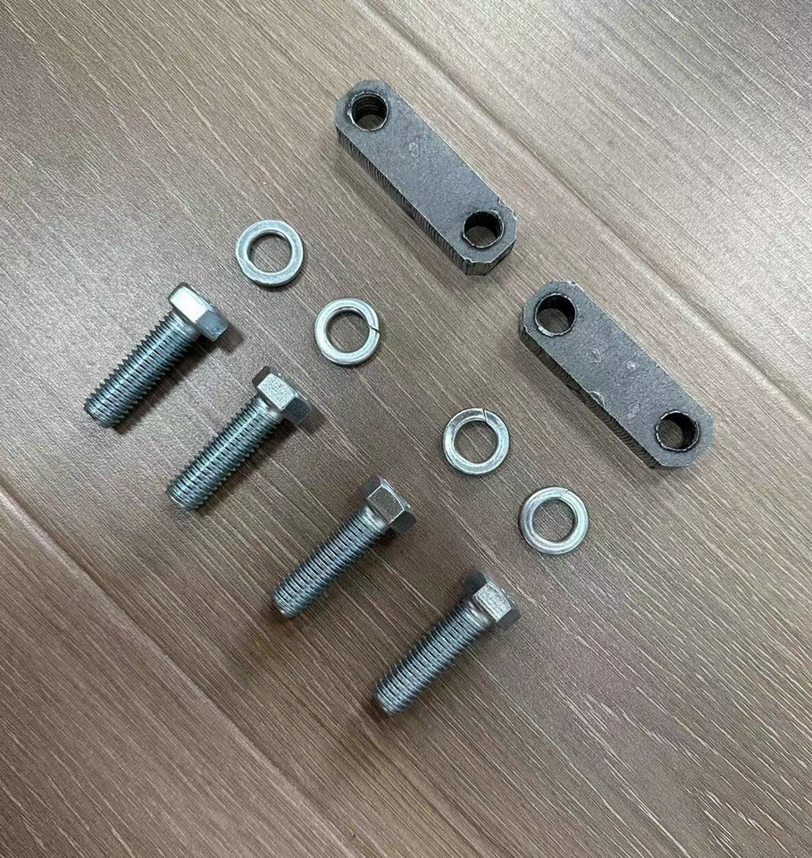 58-64 Chevy Impala & 63-82 Corvette Lower Control A-Arm Nut Plate & Bolts 2SET - Image 3 of 3